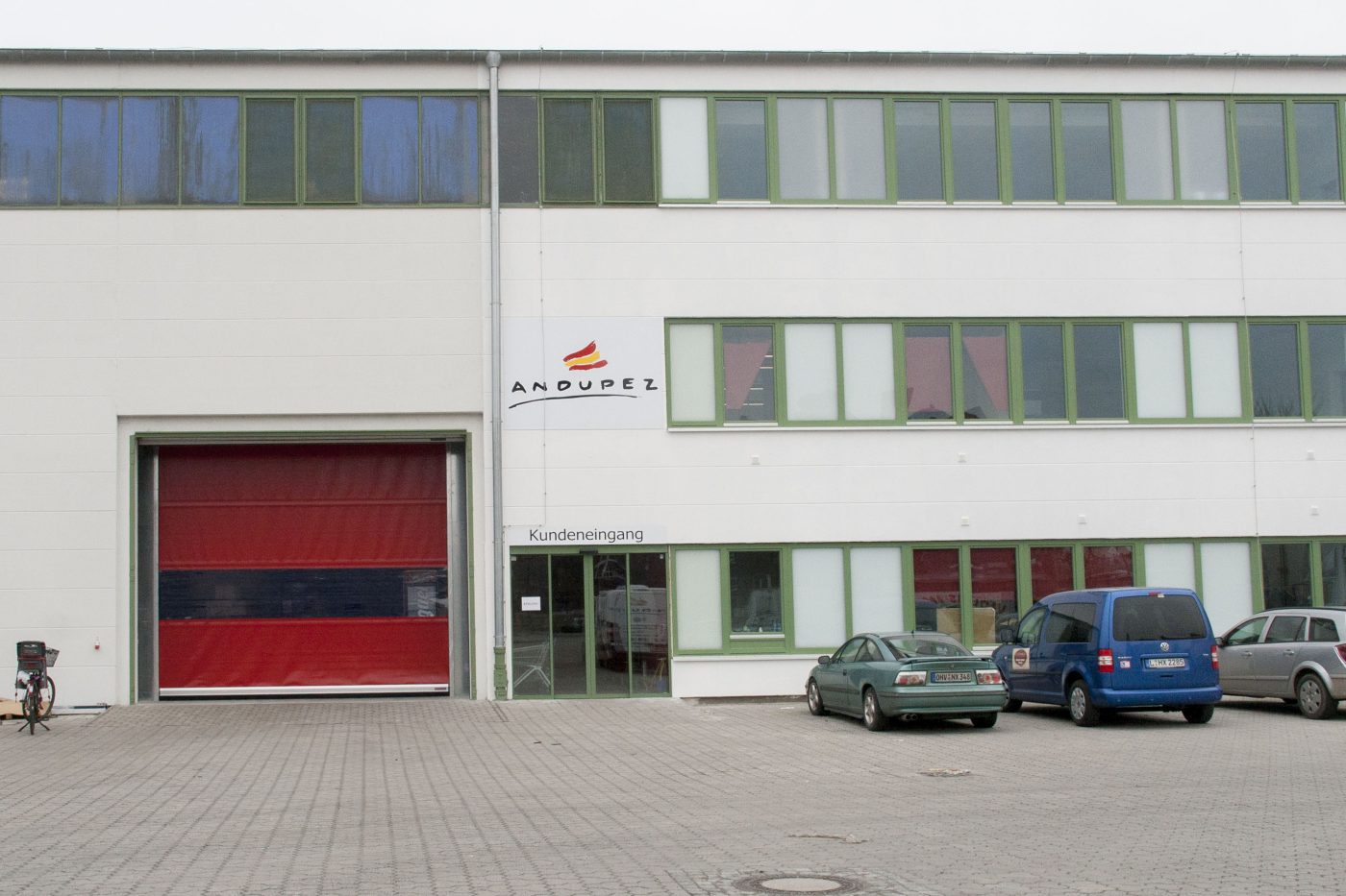 Andupez am Westhafen